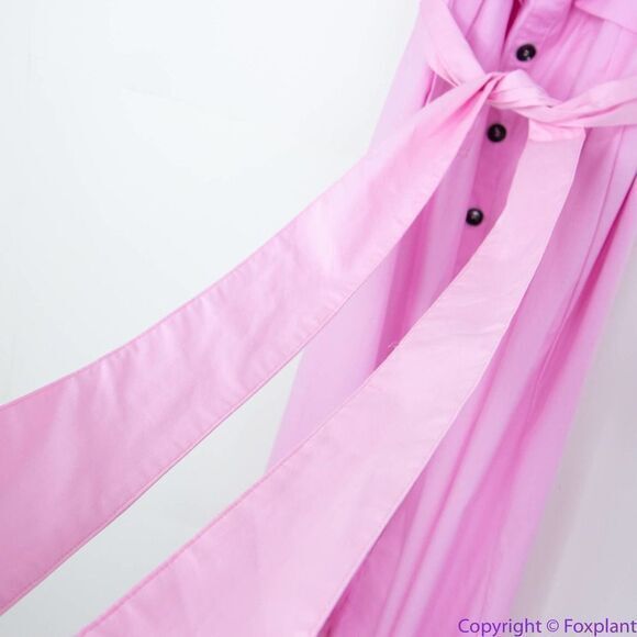 NEW Eloquii pink Puff Sleeve Dress with‎ Pocket Detail, 16 - Picture 13 of 16
